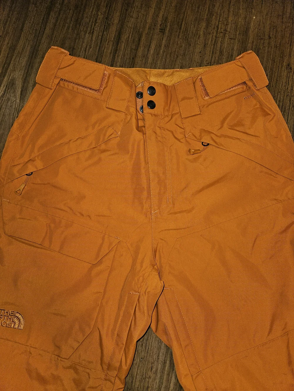 The North Face Dry Vent Orange Men's Cargo Ski Pants